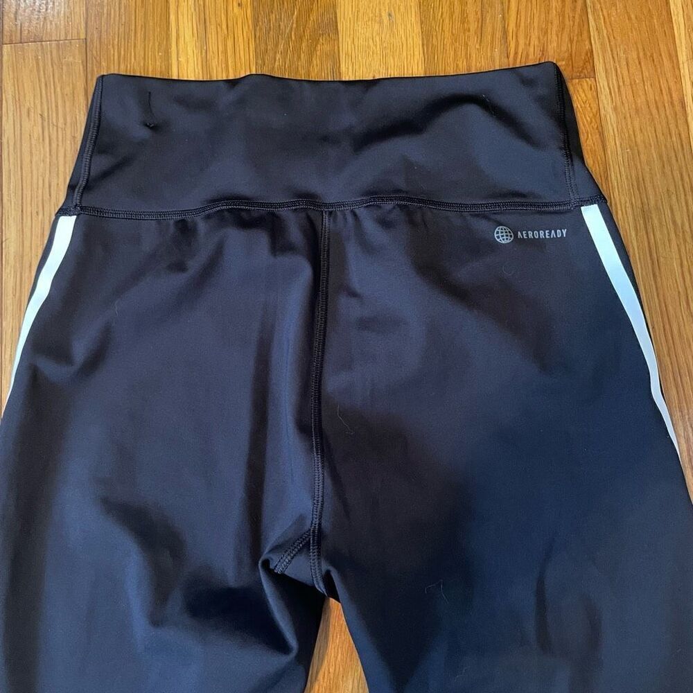 ADIDAS | cropped athletic pants L - Picture 4 of 6